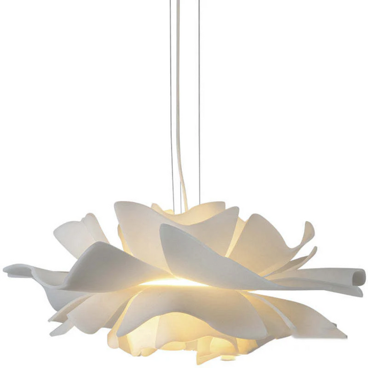 Design-Hängelampe | Weiß Blume Metall Stilvoll Einzigartig Langlebig Stimmungsvol-Luzern Mode