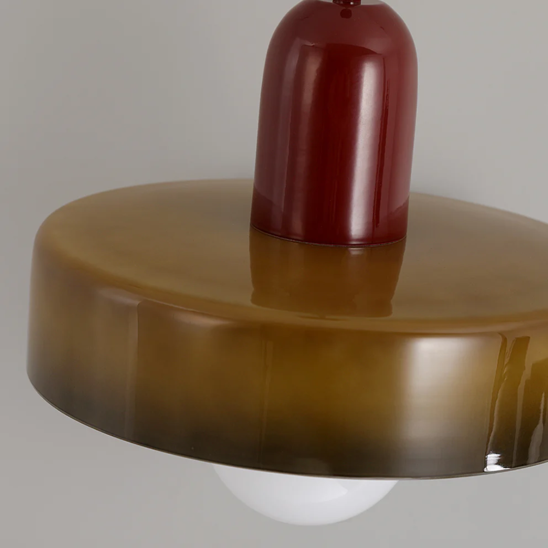 Hängelampe | Design LED Langlebig Kugel Stilvoll Stimmungsvolles Vielseitig Glas-Luzern Mode