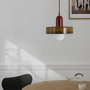 Hängelampe | Design LED Langlebig Kugel Stilvoll Stimmungsvolles Vielseitig Glas-Rot-Grün-25 cm-Luzern Mode
