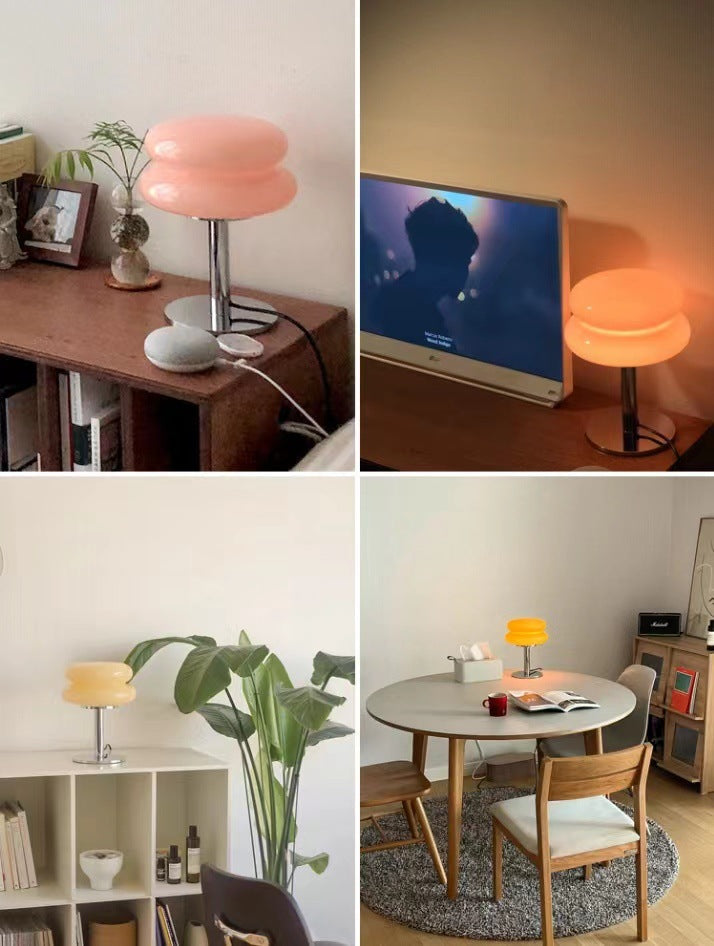 Tischlampe | Kompaktes Glasdesign Stilvoll Vielseitig Stimmungsvolles Licht Langlebig-Luzern Mode