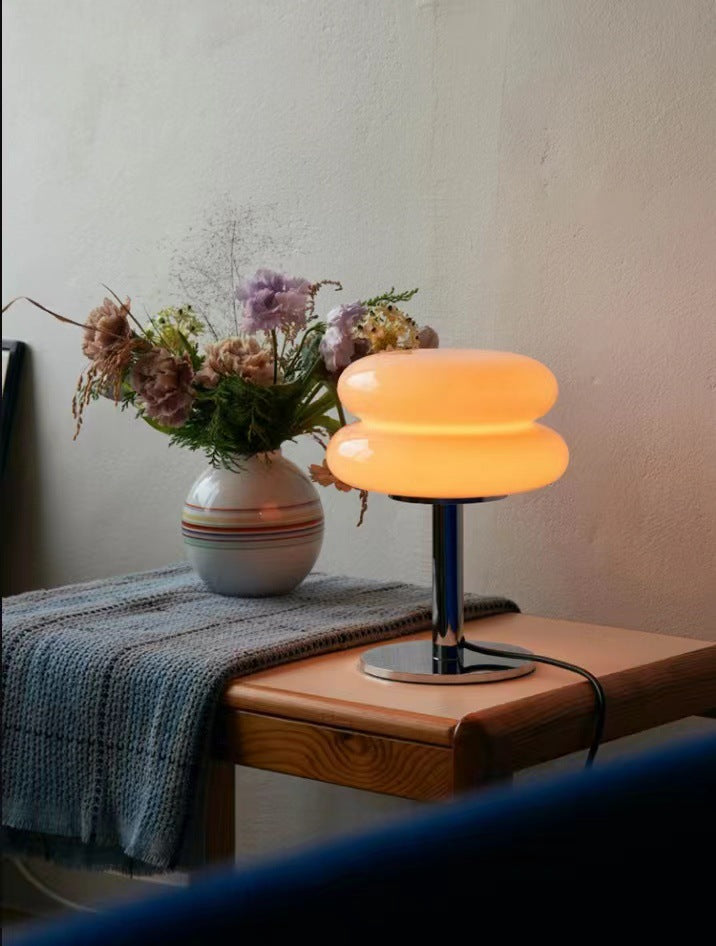Tischlampe | Kompaktes Glasdesign Stilvoll Vielseitig Stimmungsvolles Licht Langlebig-Luzern Mode