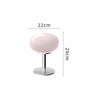 Tischlampe | Kompaktes Glasdesign Stilvoll Vielseitig Stimmungsvolles Licht Langlebig-Lollipop Rosa-Luzern Mode