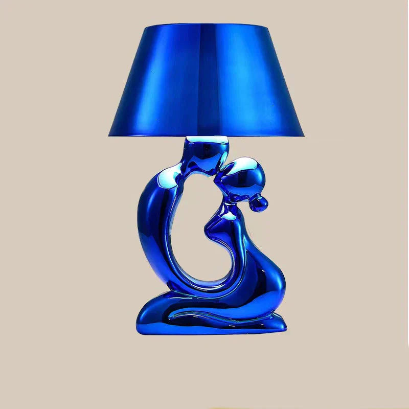 Tischlampe | Designer Einzigartig Stilvoll Modern Vielseitig Langlebig-Blau B-Luzern Mode