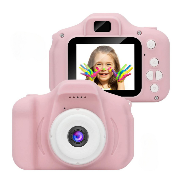 Digitale Kinderkamera | USB Aufladbar Langlebig HD Speicherkarte-Rosa-Luzern Mode