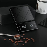 Küchenwaage | Digital Präzise Timer Vielseitig Langlebig-Schwarz-3Kg-Luzern Mode