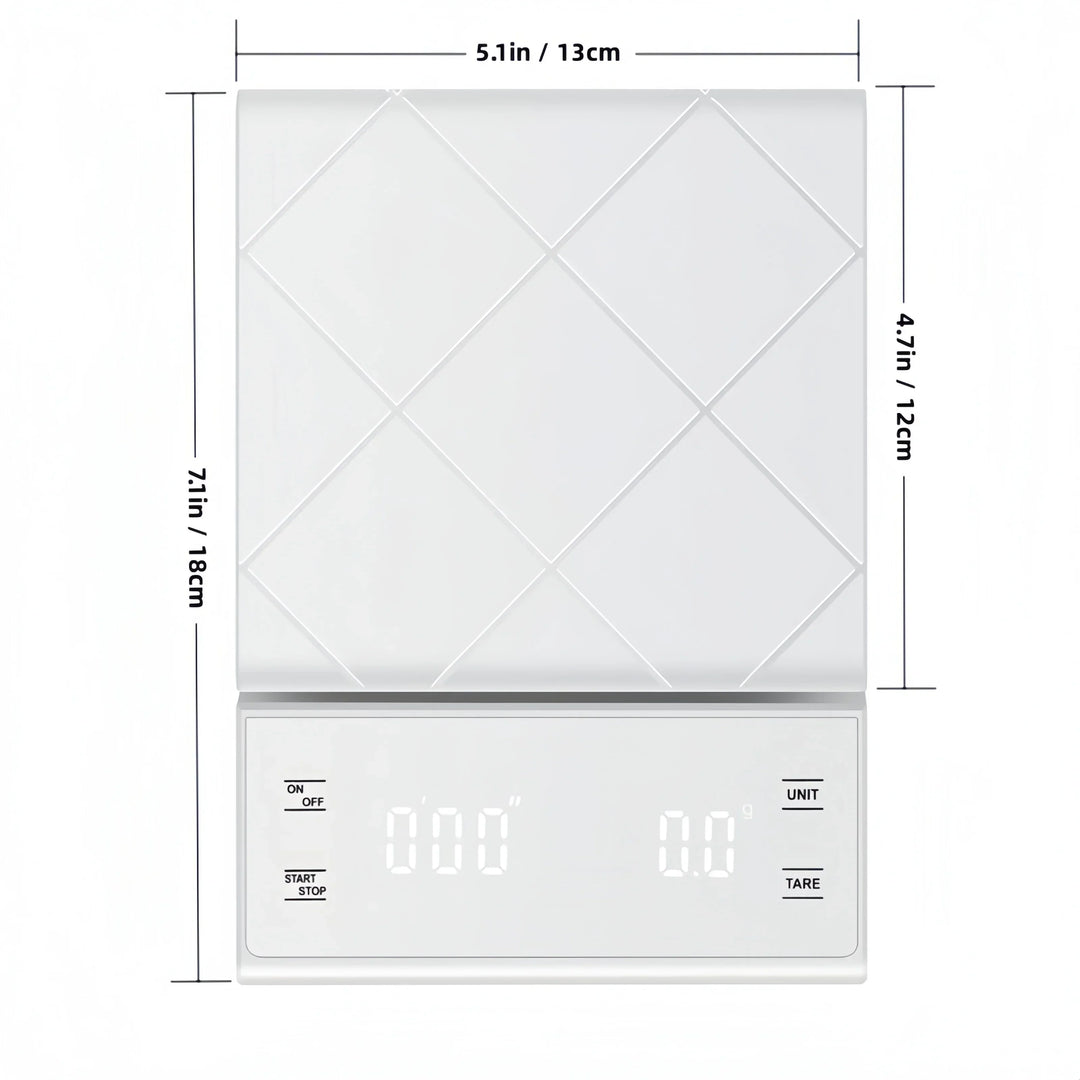 Küchenwaage | Digital Präzise Timer Vielseitig Langlebig-Luzern Mode