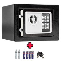Digitale Tresor | 6 Liter | Kompakt | Metall | Schlüssel | PIN-Code-Luzern Mode