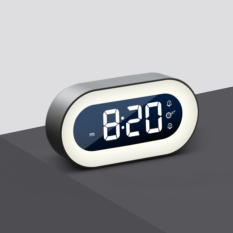 Digitaler Wecker | Nachtlicht Vielseitig Beruhigend LED USB-C Dimmbar-Luzern Mode