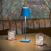 Tischlampe | Matt Nachhaltig Luxus Modern USB-C Wiederaufladbar Stilvoll-Mattblau-Luzern Mode