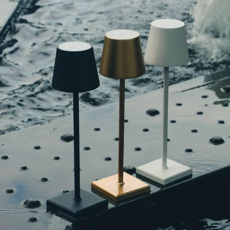 Tischlampe | Matt Nachhaltig Luxus Modern USB-C Wiederaufladbar Stilvoll-Luzern Mode