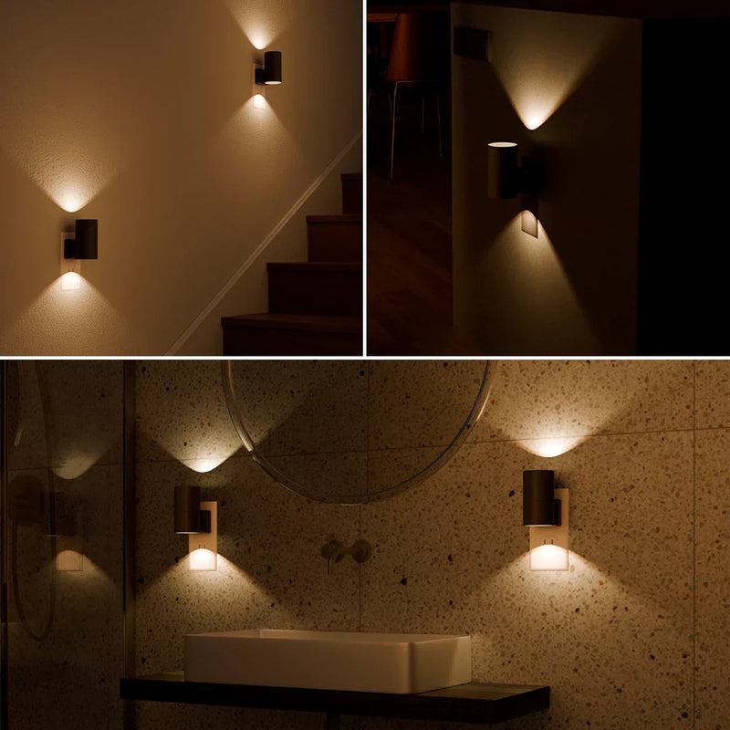 Nachtlampe | Sensor | Dimmbar | Steckdose | Kompakt | LED | Sparsam-Luzern Mode
