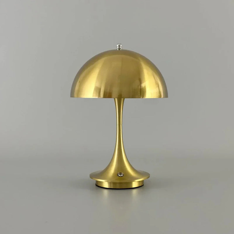 Tischlampe | Blütenknospe Kabellos Wiederaufladbar Vielseitig Stilvoll LED-Gold-Luzern Mode
