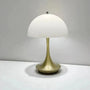 Tischlampe | Blütenknospe Kabellos Wiederaufladbar Vielseitig Stilvoll LED-Gold Weiß-Luzern Mode