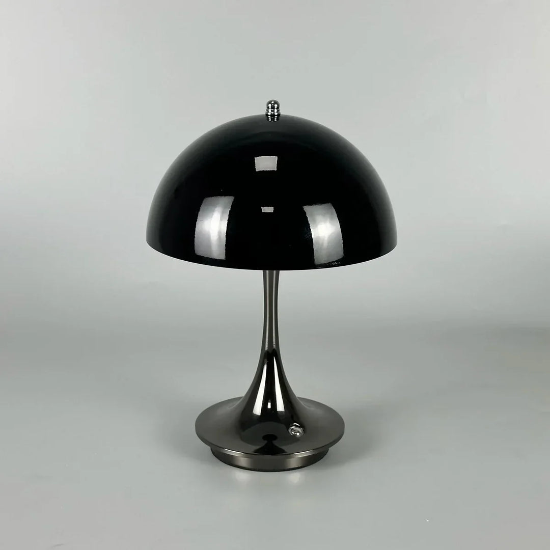 Tischlampe | Blütenknospe Kabellos Wiederaufladbar Vielseitig Stilvoll LED-Schwarz-Luzern Mode