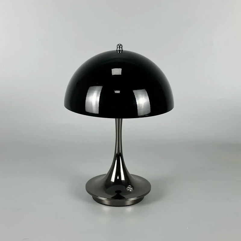 Tischlampe | Blütenknospe Kabellos Wiederaufladbar Vielseitig Stilvoll LED-Schwarz-Luzern Mode