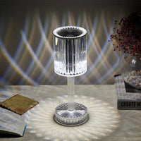 Tischlampe | Modern Transparent Vielseitig Kabellos Aufladbar-Luzern Mode