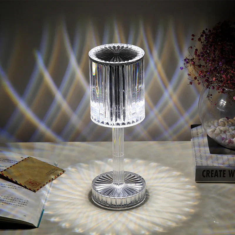 Tischlampe | Modern Transparent Vielseitig Kabellos Aufladbar-Luzern Mode