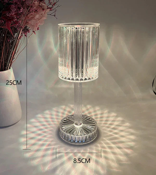 Tischlampe | Modern Transparent Vielseitig Kabellos Aufladbar-Luzern Mode