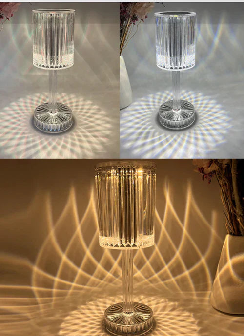 Tischlampe | Modern Transparent Vielseitig Kabellos Aufladbar-Luzern Mode