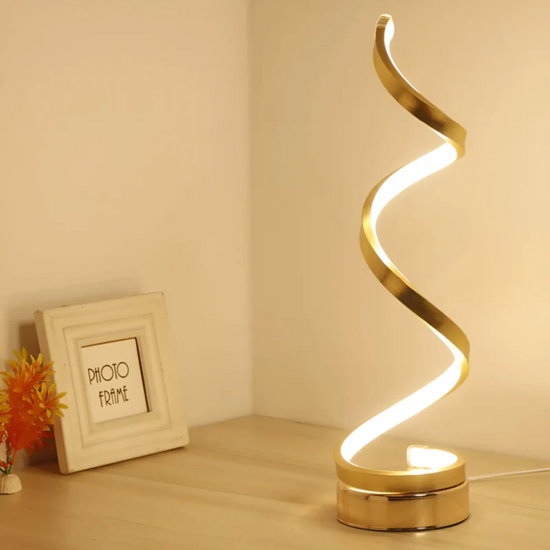 Tischlampe | Dimmbar Spiral Modern Atmosphärisch Vielseitig-Luzern Mode