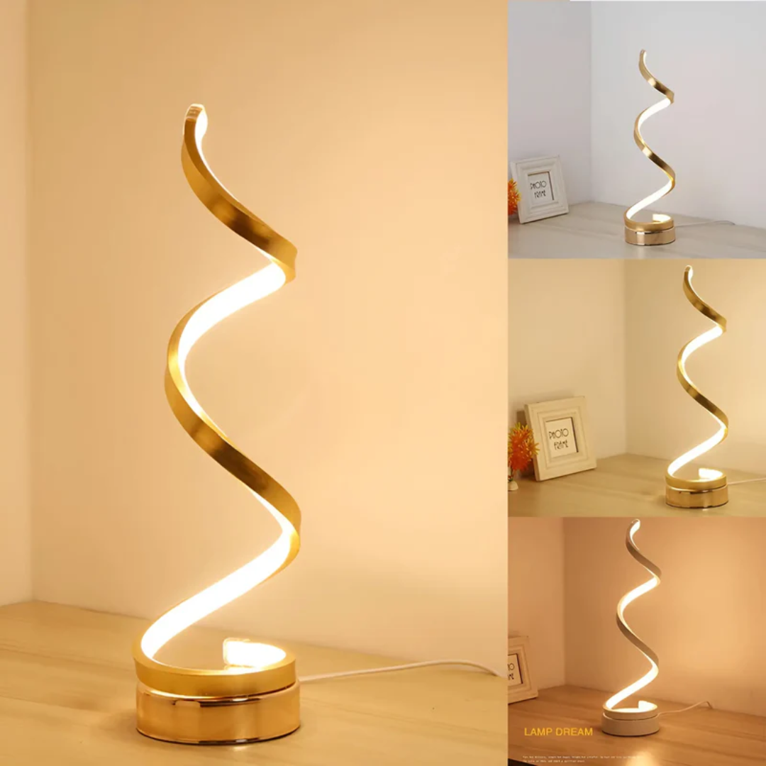 Tischlampe | Dimmbar Spiral Modern Atmosphärisch Vielseitig-Luzern Mode