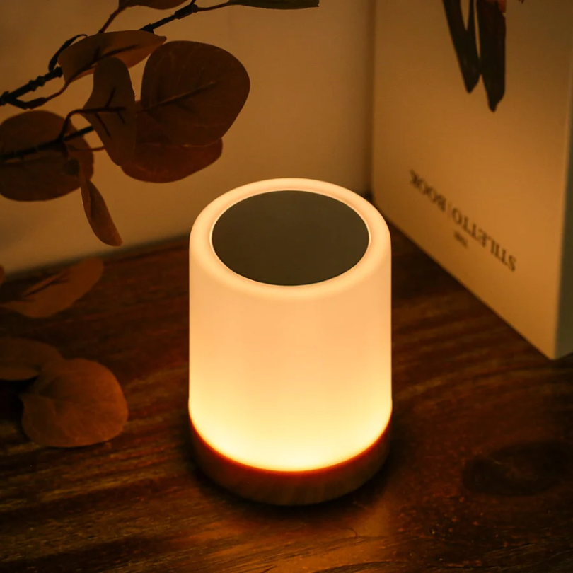 Nachtlicht | Dimmbar Design Stilvoll Stimmungsbeleuchtung LED Luxus Touch Energiesparend-Luzern Mode
