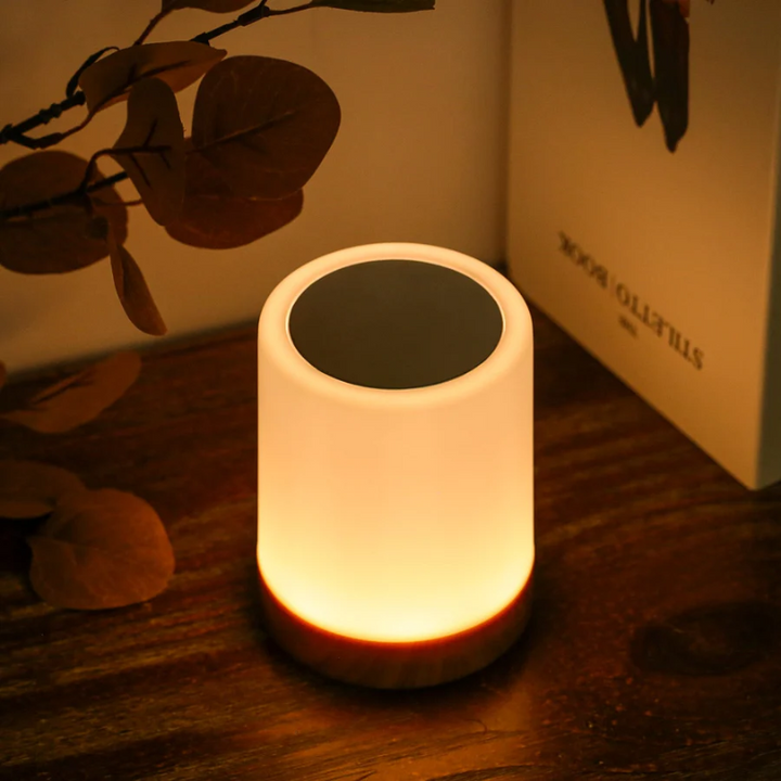 Nachtlicht | Dimmbar Design Stilvoll Stimmungsbeleuchtung LED Luxus Touch Energiesparend-Luzern Mode
