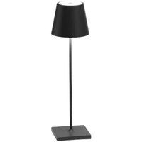 LED Tischlampe | Dimmbar Kabellos Praktisch Vielseitig Wiederaufladbar-Schwarz-Luzern Mode