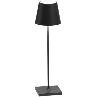 LED Tischlampe | Dimmbar Kabellos Praktisch Vielseitig Wiederaufladbar-Schwarz-Luzern Mode