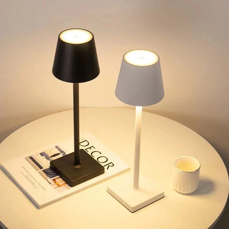 LED Tischlampe | Dimmbar Kabellos Praktisch Vielseitig Wiederaufladbar-Luzern Mode
