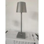 LED Tischlampe | Dimmbar Kabellos Praktisch Vielseitig Wiederaufladbar-Silber-Luzern Mode