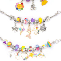 Armband Bastelset Einhorn DIY Schmuckset für Kinder-Luzern Mode