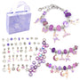 Armband Bastelset Einhorn DIY Schmuckset für Kinder-Lila-Luzern Mode