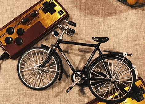 DIY Fahrradmodell | Selbstbau | Maßstab 1:10 | Hobby | Geschenk | Retro-Luzern Mode