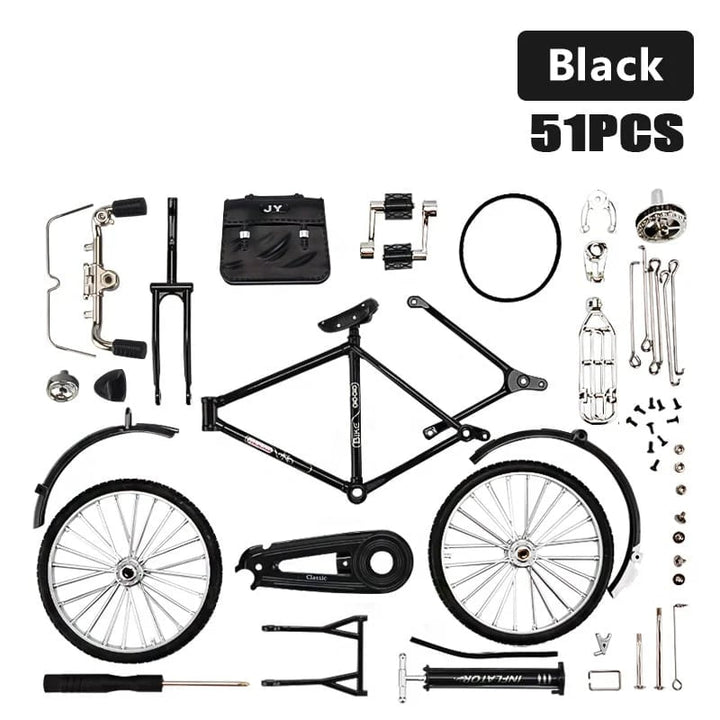 DIY Fahrradmodell | Selbstbau | Maßstab 1:10 | Hobby | Geschenk | Retro-Luzern Mode