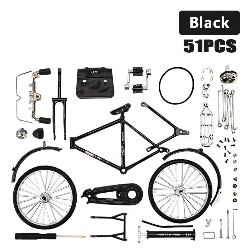 DIY Fahrradmodell | Selbstbau | Maßstab 1:10 | Hobby | Geschenk | Retro-Luzern Mode