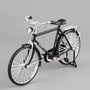 DIY Fahrradmodell | Selbstbau | Maßstab 1:10 | Hobby | Geschenk | Retro-Schwarz (Fertiggestellt)-Luzern Mode
