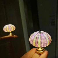 Nachtlampe | Selbermachen | Seeigel | Knopfzellenbatterie | Druckknopf-Luzern Mode