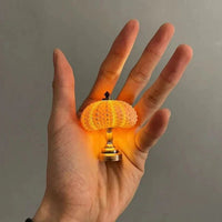 Nachtlampe | Selbermachen | Seeigel | Knopfzellenbatterie | Druckknopf-Luzern Mode