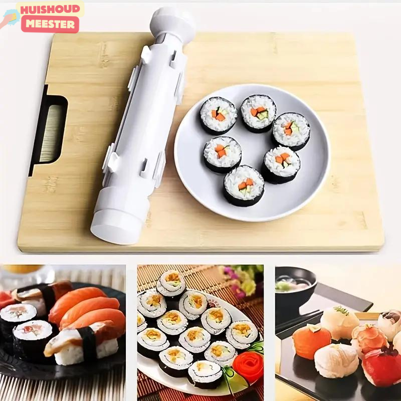 Sushiroller | Kompakt | Einfach | Praktisch | Langlebig | Schnell | Mühelos-Weiß-Luzern Mode