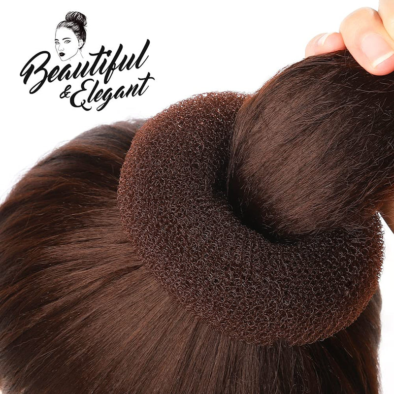 Haar-Donut für voluminöse Dutt-Frisuren - Styling-Tool-Luzern Mode