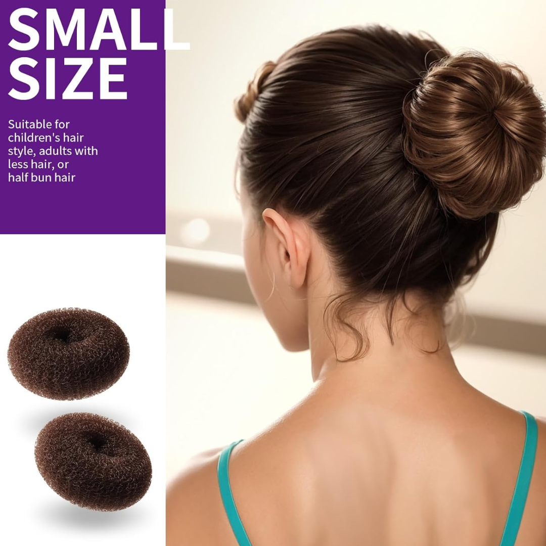 Haar-Donut für voluminöse Dutt-Frisuren - Styling-Tool-Luzern Mode