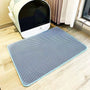 Katzenkloauflage | Doppelt beschichtet | Hygienisch | Wasserabweisend | Sicher-Blau-30*30cm-Luzern Mode