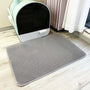 Katzenkloauflage | Doppelt beschichtet | Hygienisch | Wasserabweisend | Sicher-Grau-30*30cm-Luzern Mode