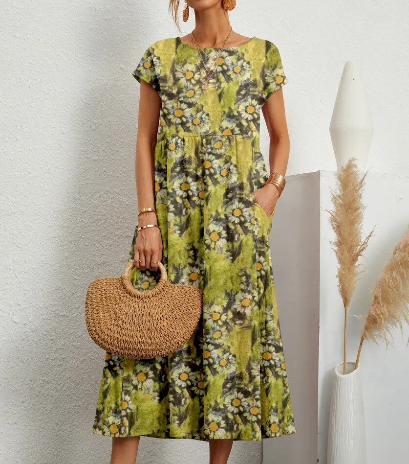 Luftiges Baumwollkleid – Isadora