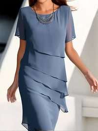 Sommer-Chiffonkleid – Mirella