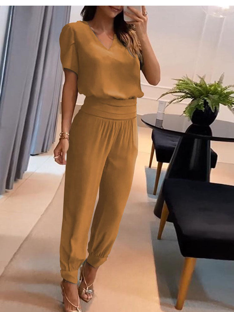 Damen Set mit Bluse und Hose – Aurora