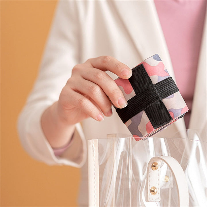 Faltbare Einkaufstasche mit großer Kapazität – 2 zum Preis von 1