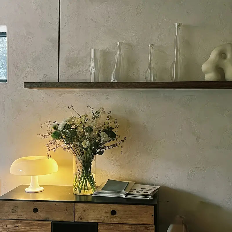 Tischlampe | Pilz Luxuriös Stilvoll Vielseitig Langlebig Modern-Weiß-Luzern Mode