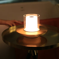 Lampe mit Kerzenlicht-Effekt | LED | Gestensteuerung | Wiederaufladbar-Luzern Mode